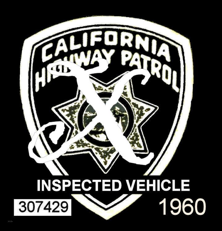 (image for) 1960 California Inspection Sticker